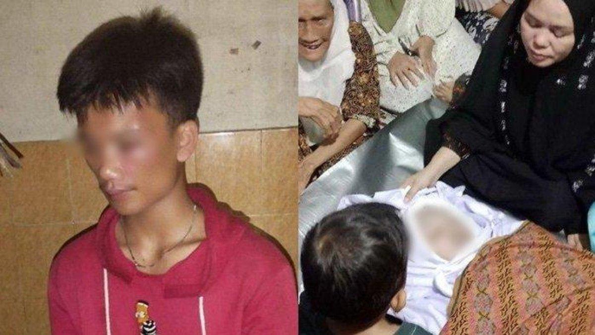 WAS, pelajar yang tega rudapaksa siswi SMK di Medan hingga tewas.