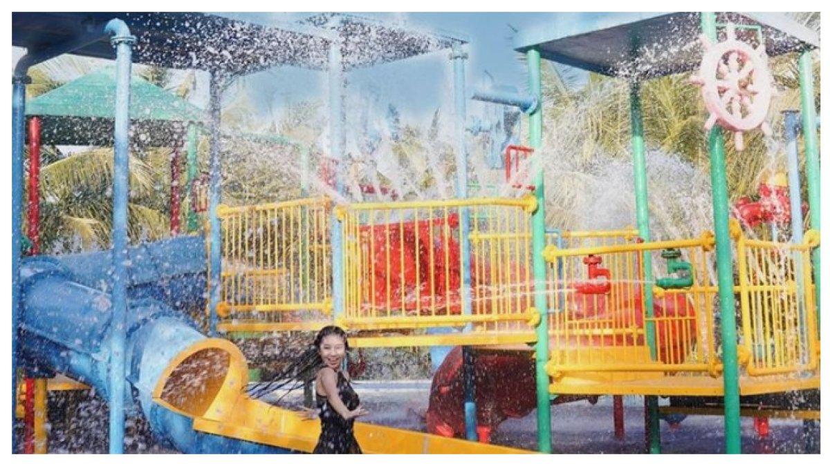WISATA WATERPARK di TAMAN WISATA MERCI - Waterpark di Taman Wisata Merci, cuma 12 km dari Kota Medan Nikmati keseruan bermain air di tempat yang Instagramable dan cocok buat keluarga.