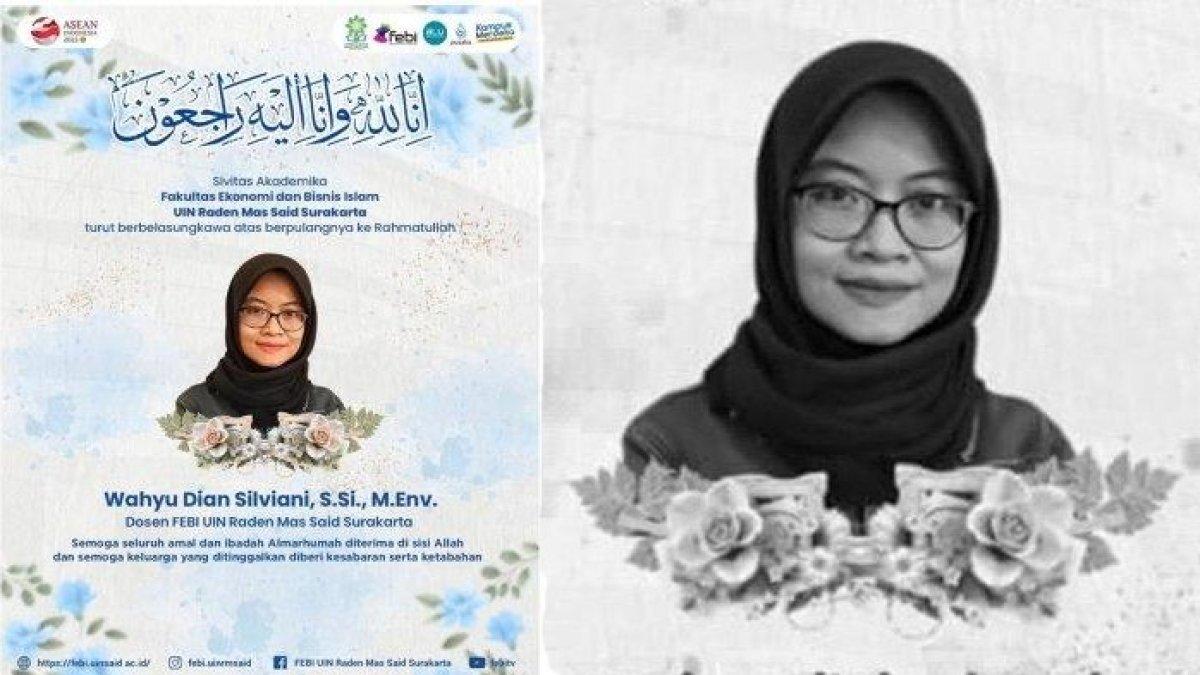 Wahyu Dian Silviani, dosen UIN RM Said Solo yang tewas penuh luka