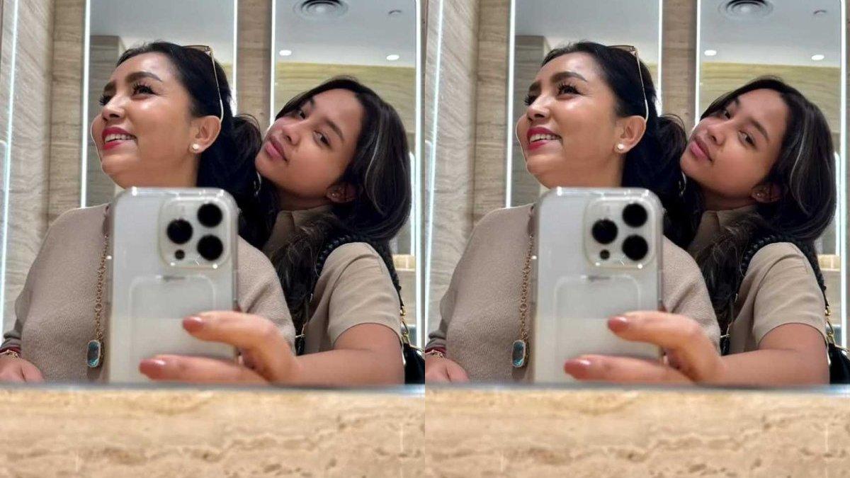 Wajah Mayangsari dan Khirani banjir pujian, disebut cantik dan mirip.