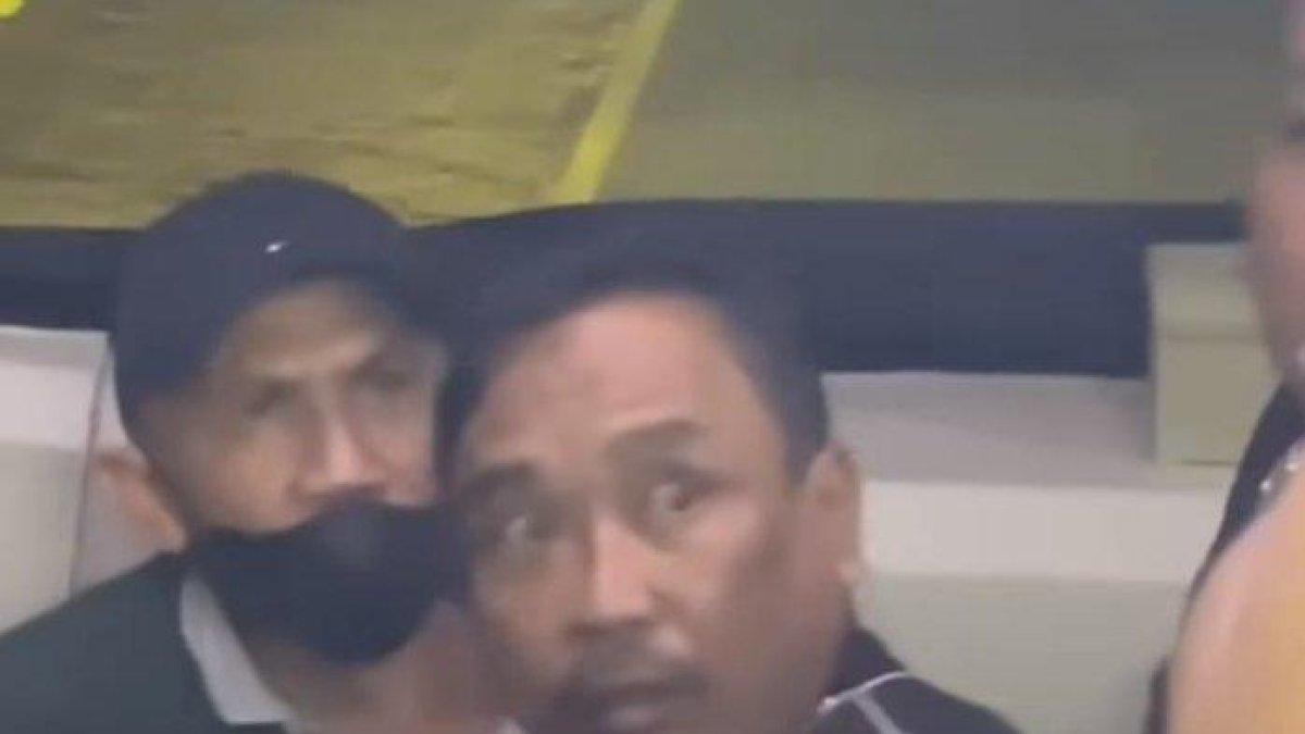 Wajah terduga maling laptop milik penumpang di bus PO Tividi