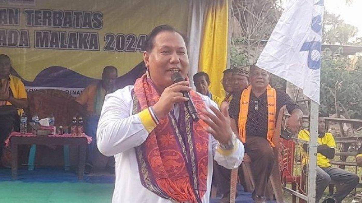 Wakil Bupati Malaka terpilih masa bakti 2024-2029, Melki Henri Simu atau HMS