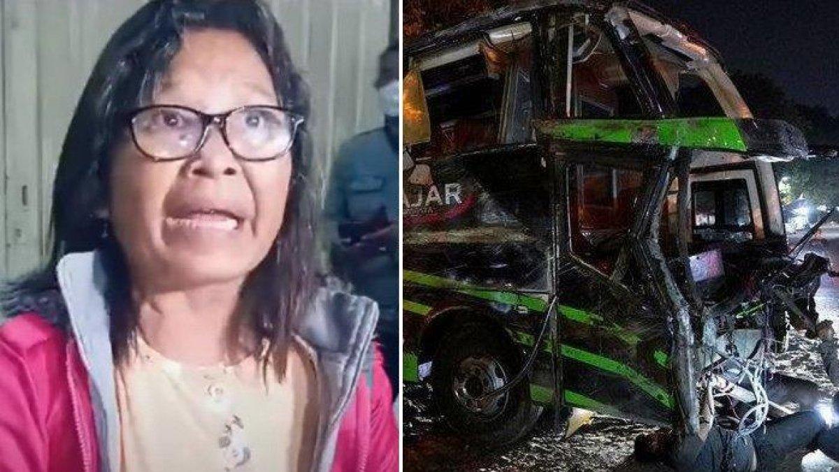 Wali murid mengamuk saat tahu anak asuhnya jadi korban kecelakaan maut bus rombongan SMK Lingga Kencana pada Sabtu (11/5/2024) kemarin. Ia pun menyindir janji manis kepala sekolah yang ingkar.
