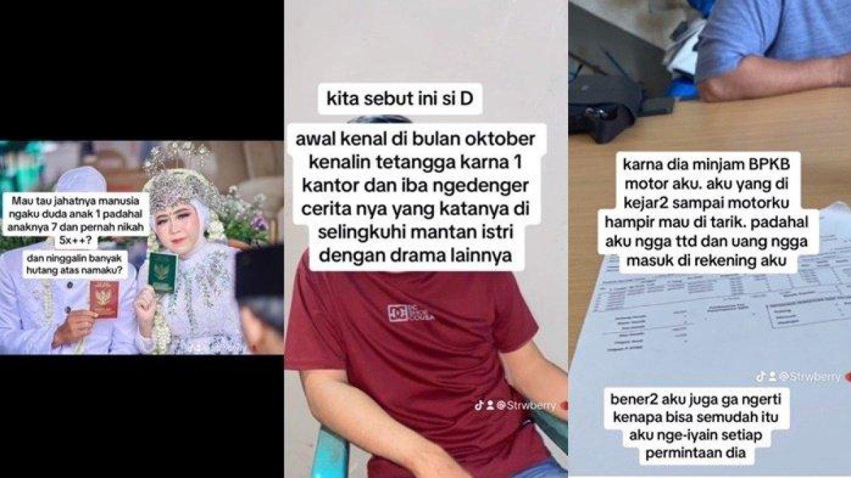 Seorang wanita curhat di media sosial meluapkan penyesalannya menikah dengan seorang pria selama 3 bulan, berujung ditinggal banyak hutang