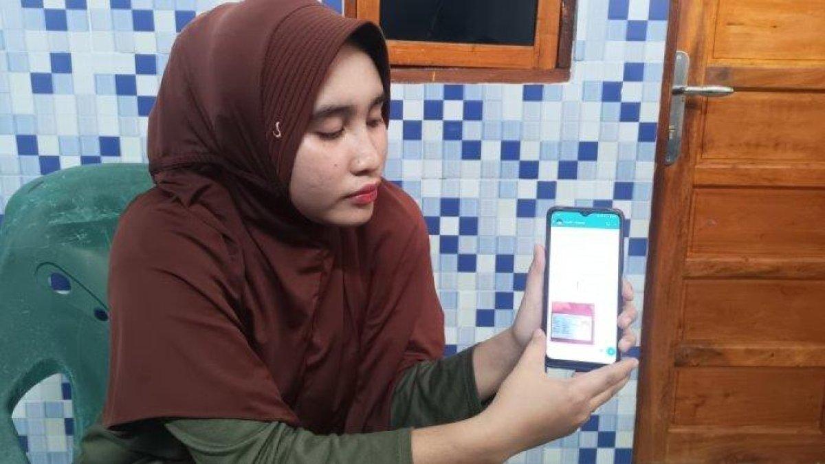 Vera (21) warga Kelurahan Kandang Limun Kecamatan Muara Bangkahulu Kota Bengkulu, jadi korban penipuan lewat Media Sosial (Medsos).