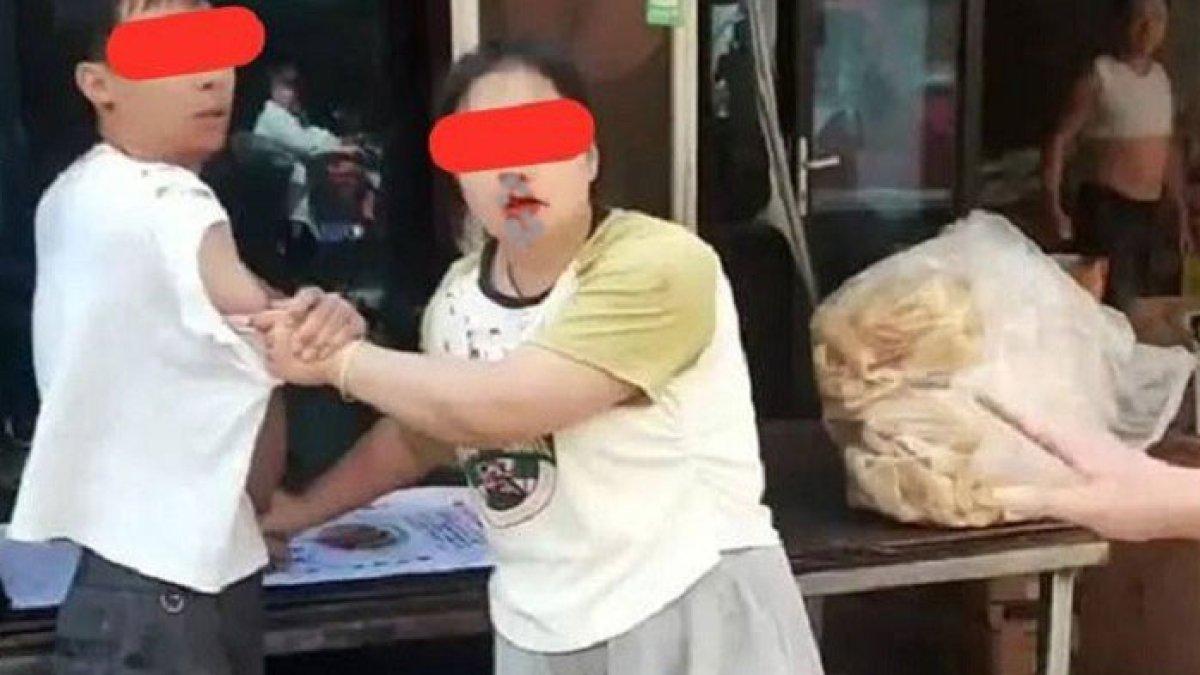 Wanita hamil kejar pacar di pasar, minta uang untuk aborsi karena tak mau tanggung jawab