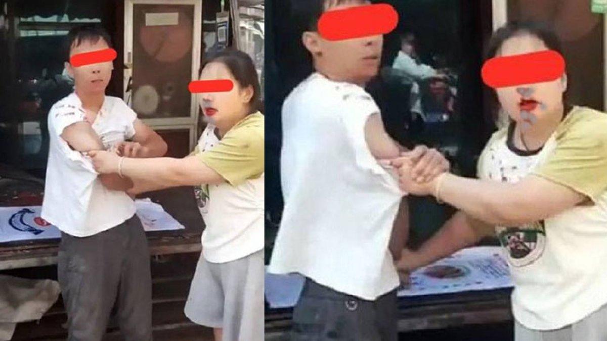 Wanita hamil kejar pacar di pasar, minta uang untuk aborsi karena tak mau tanggung jawab