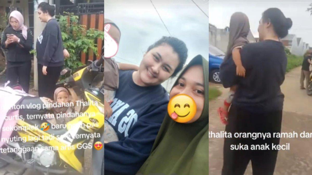 Wanita ini baru tahu tetangganya ternyata Talitha Curtis