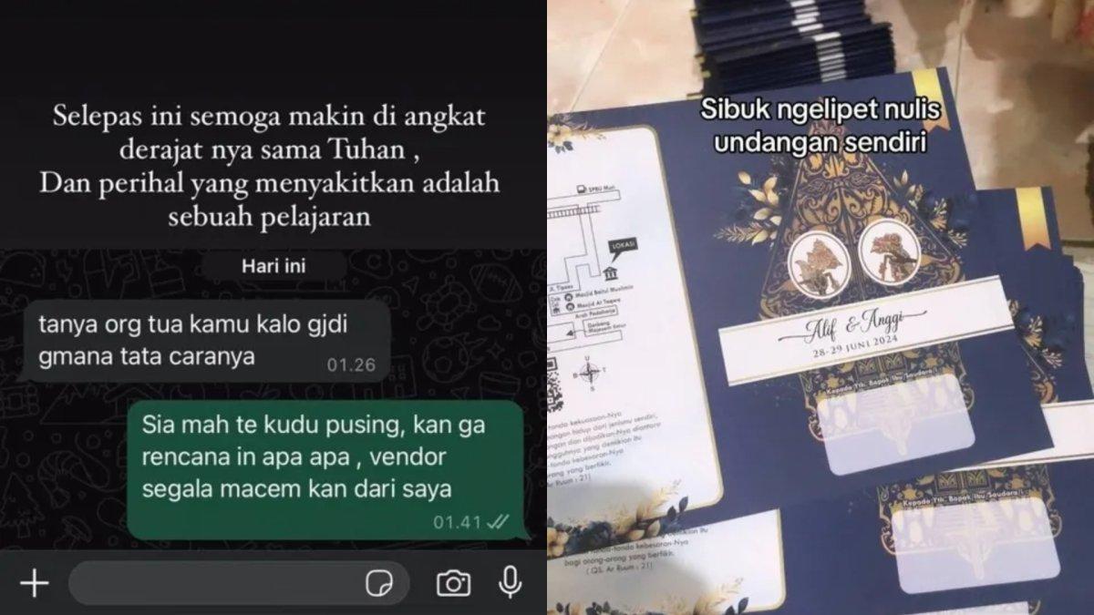 Wanita pilu calon suami tiba-tiba batalkan pernikahan.
