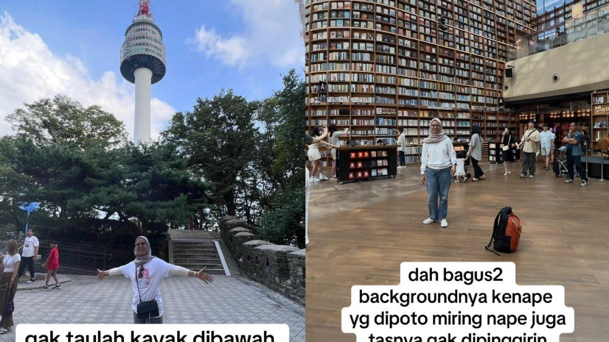 Wanita protes hasil foto liburan ke Korea Selatan tidak ada yang estetik