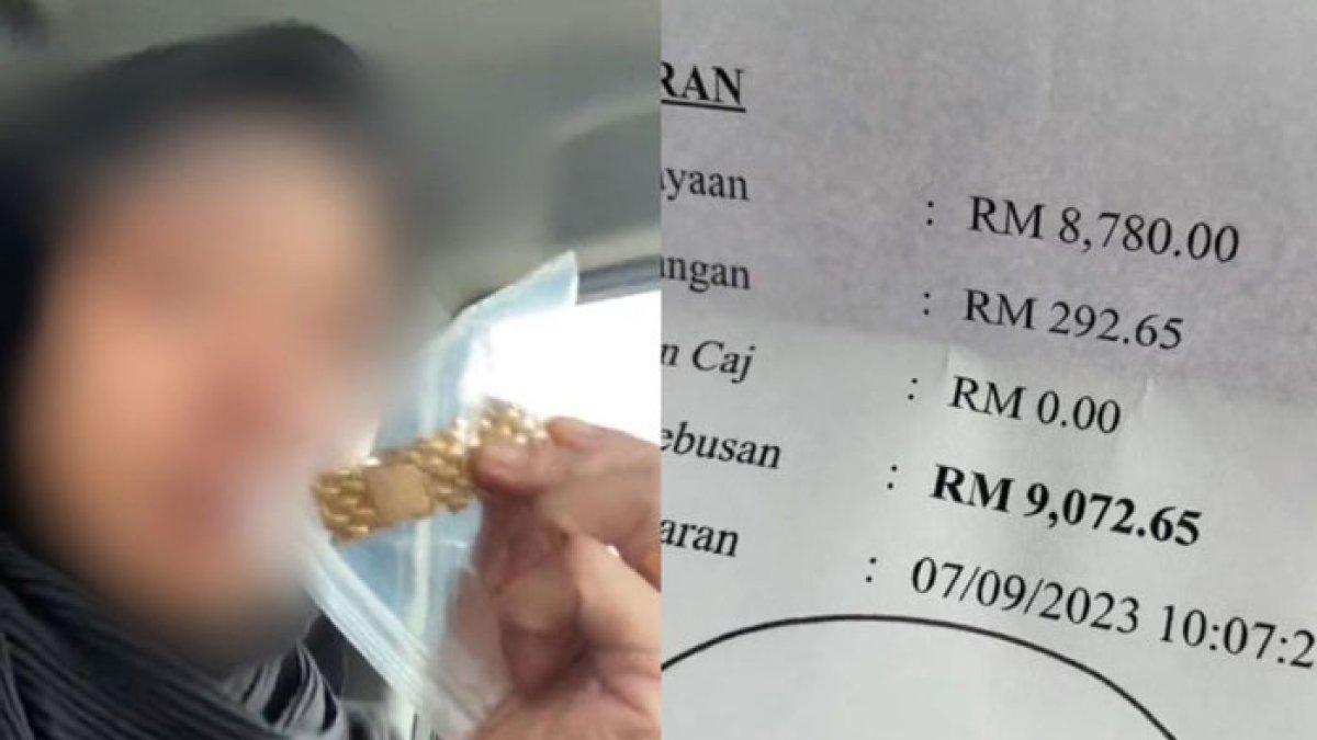 Wanita rela gadai emas demi sahabat, malah dikhianati