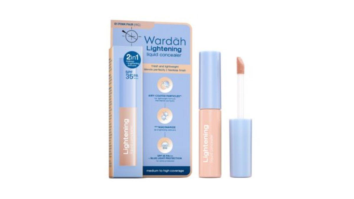 REKOMENDASI CONCEALER MURAH - Foto produk Wardah Lightening Liquid Concealer diolah dari website pixy.co.id, Rabu (12/2/2025). Concealer dari brand lokal ini mampu tutupi noda di wajah meski harganya ekonomis.