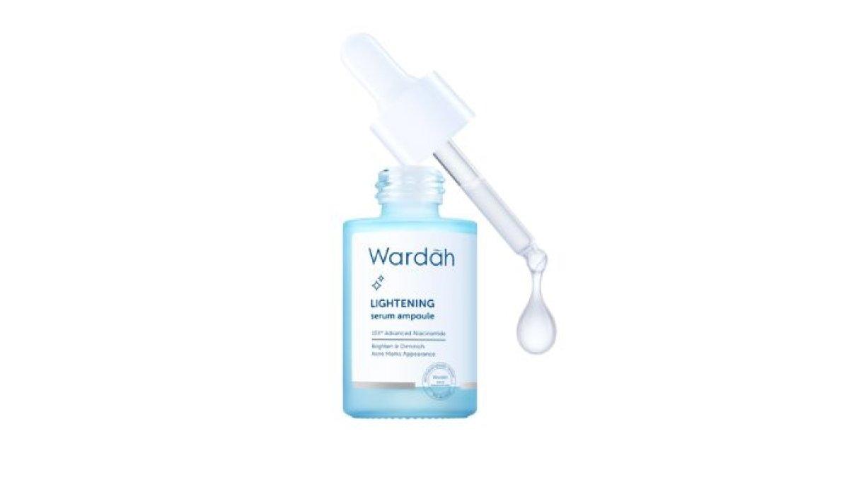 SKINCARE PENGHILANG FLEK - Foto produk Wardah Lightening Serum Ampoule hasil olah dari website wardahbeuaty.com, Rabu (5/2/2025). Wardah Lightening Serum Ampoule ini bisa menghilangkan flek hitam di wajah dan mencerahkan kulit.