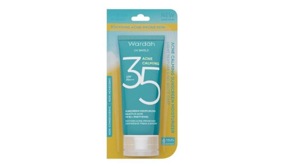 Wardah UV Shield Acne Calming Sunscreen Moisturizer