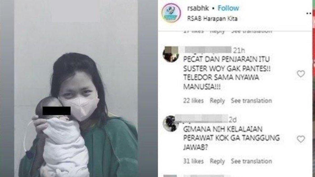 Warganet marah kecam oknum suster di RSAB Harapan Kita Jakarta Utara imbas curhat pilu Chinthia