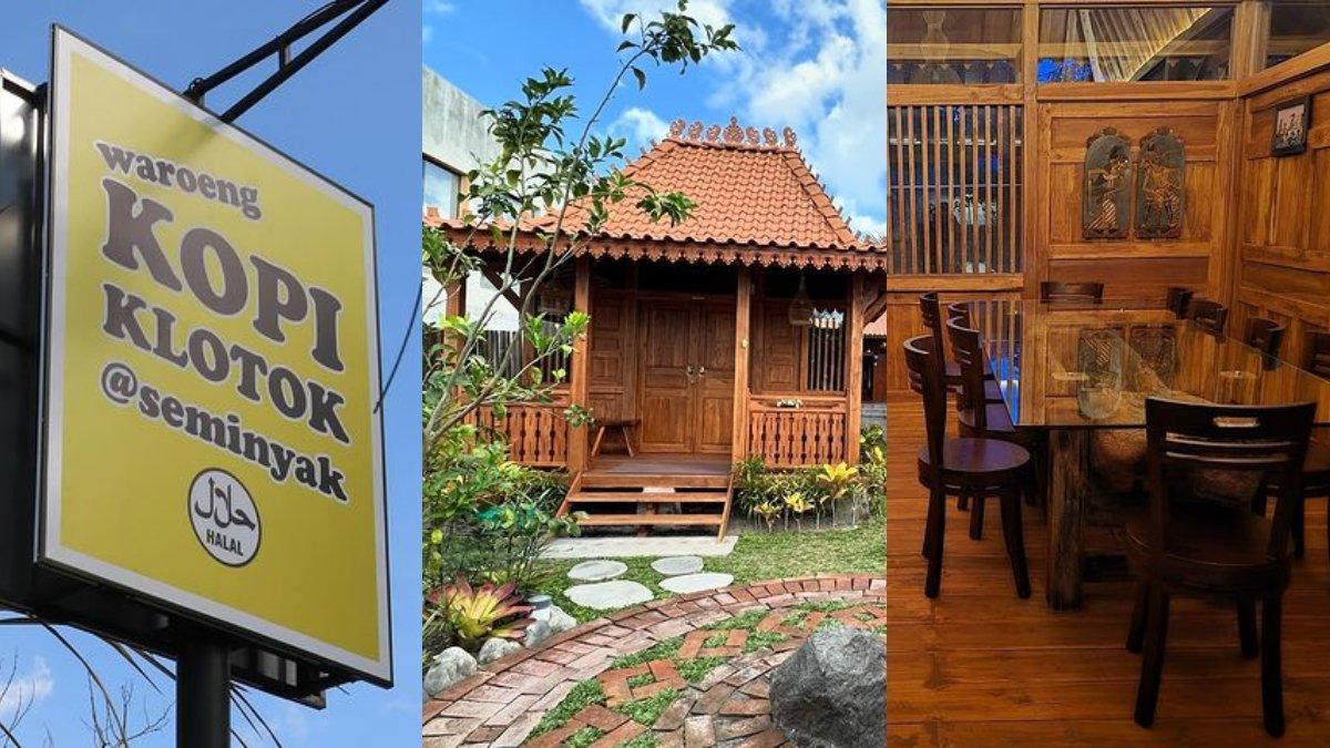 Waroeng Kopi Klotok cabang kedua di Seminyak, Bali milik Titiek Soeharto Kolase I