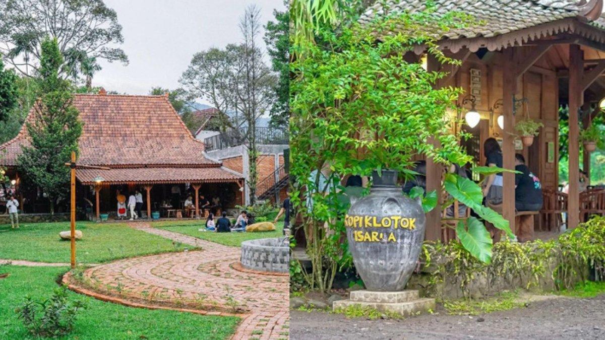 Warung Kopi Klotok Cisarua, Bogor, milik Titiek Soeharto