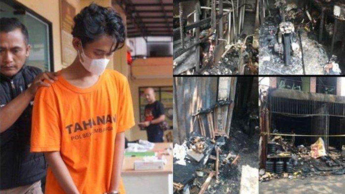 Warung dibakar IM kini tak bersisa
