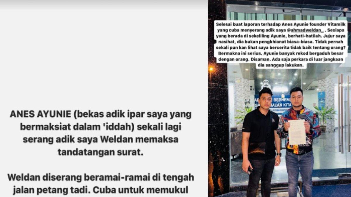 Weldan ngaku diserang orang suruhan mantan istrinya.