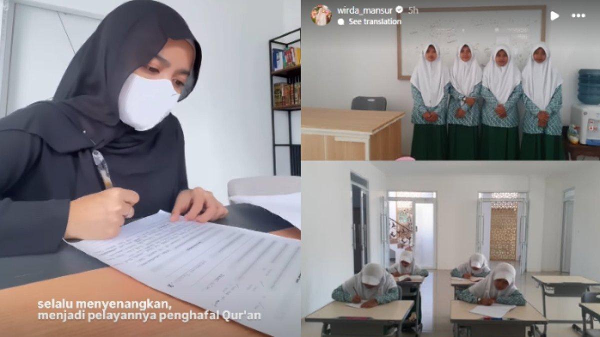 PESANTREN WIRDA MANSUR - Potret Wirda Mansur diambil dari Instagram pada Selasa (18/2/2025). Wirda Mansur mengelola Pesantren Daarul Mansur.
