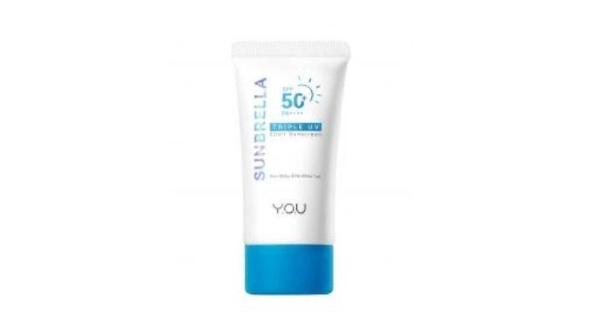 SUNSCREEN DENGAN NIACINAMIDE - Foto produk YOU Sunbrella Triple UV Elixir Sunscreen SPF50+ PA++++ diolah dari situs femaledaily.com, Jumat (14/2/2025). Berikut rekomendasi sunscreen dengan kandungan niacinamide yang bisa mencerahkan kulit.