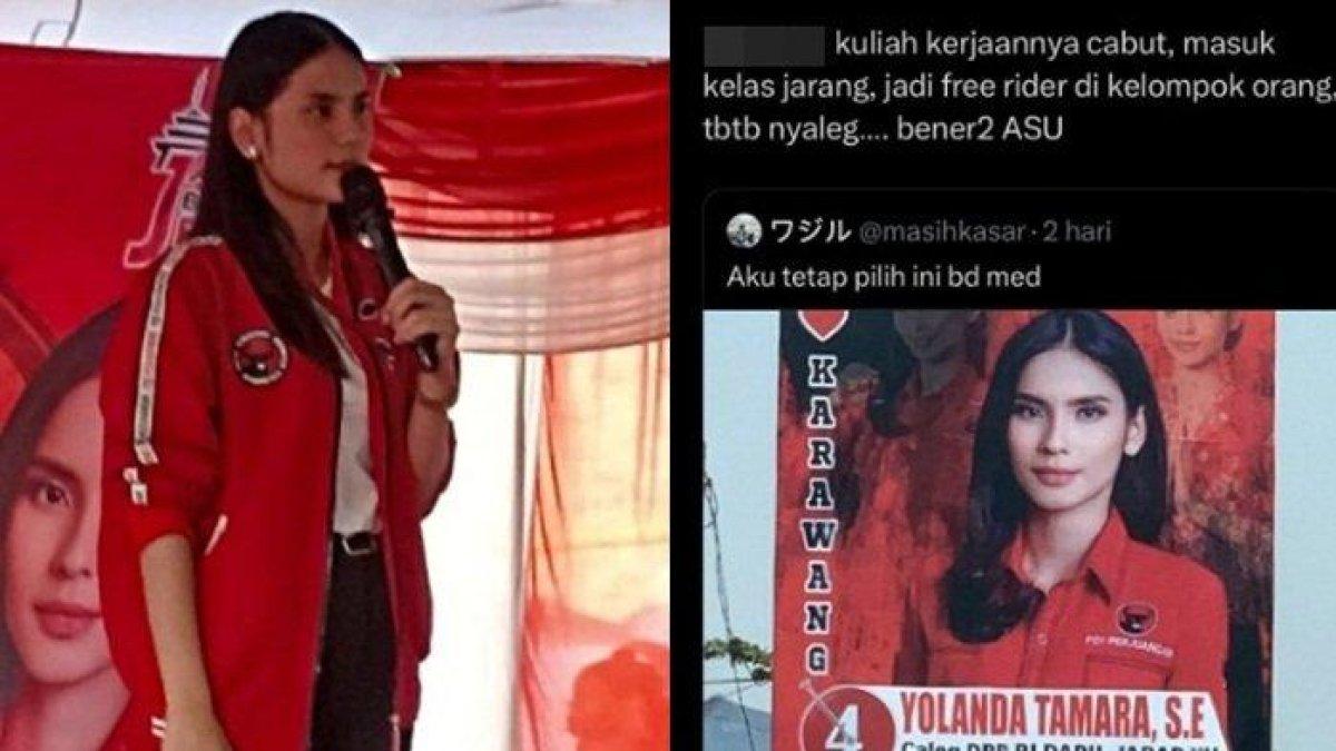 Yolanda Tamara, seleb TikTok maju caleg dari PDIP a