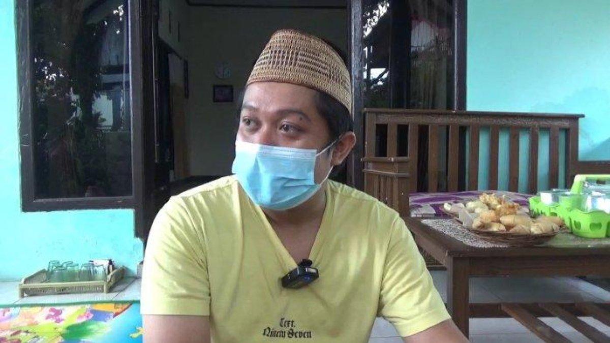 Yoris saat ditemui setelah menggelar pengajian di Jalancagak, Subang
