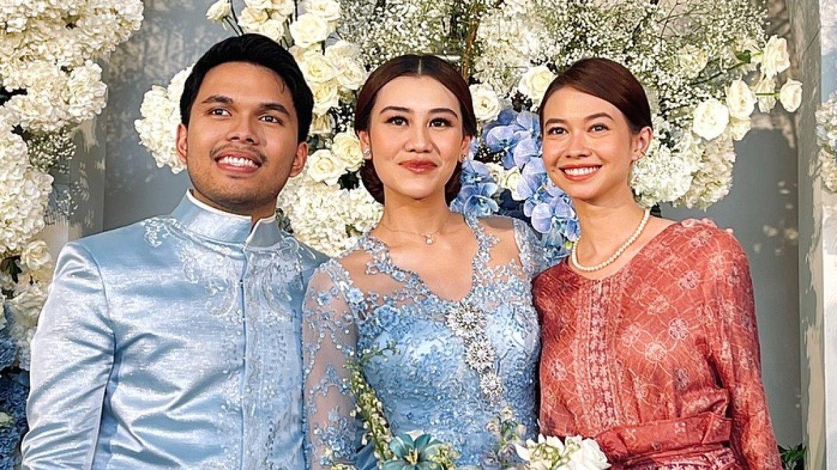 Yuki Kato datang ke acara lamaran Aaliyah Massaid dan Thariq Halilintar