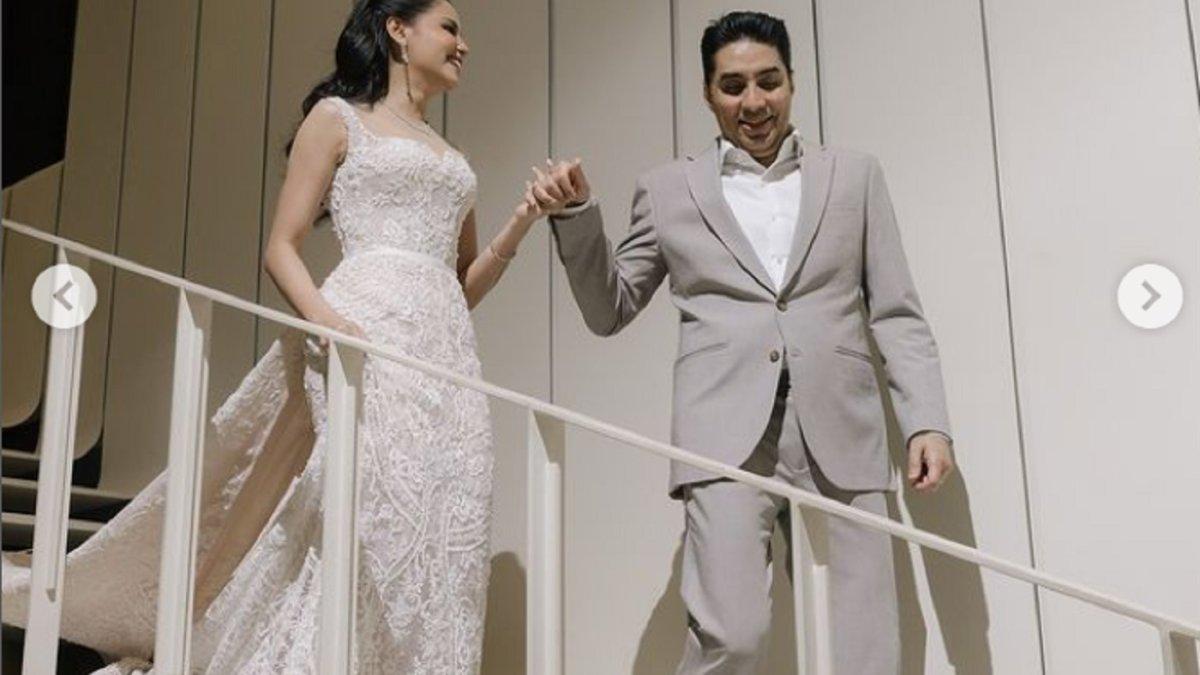 SWEET MOMEN - Momen pernikahan Yunita Siregar dan Wicky V Olindo di hari Valentine 14 Februari 2025