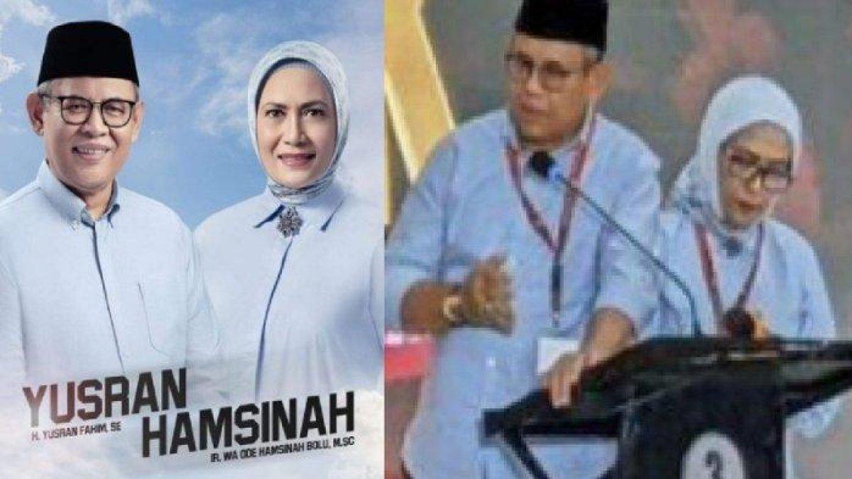 Yusran Fahim dan Wa Ode Hamsinah Bolu unggul pada Pilkada 2024
