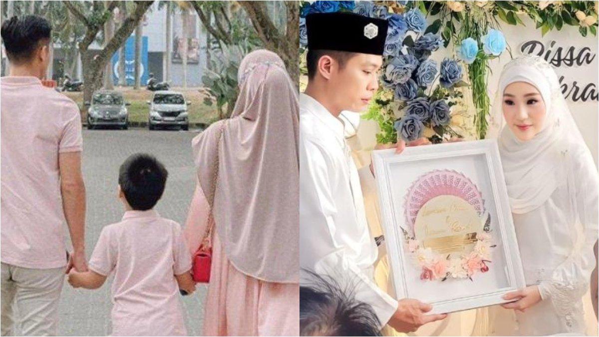 Yusuf anak Larissa Chou punya panggilan baru untuk ayah sambungnya, Ikram Rosadi.