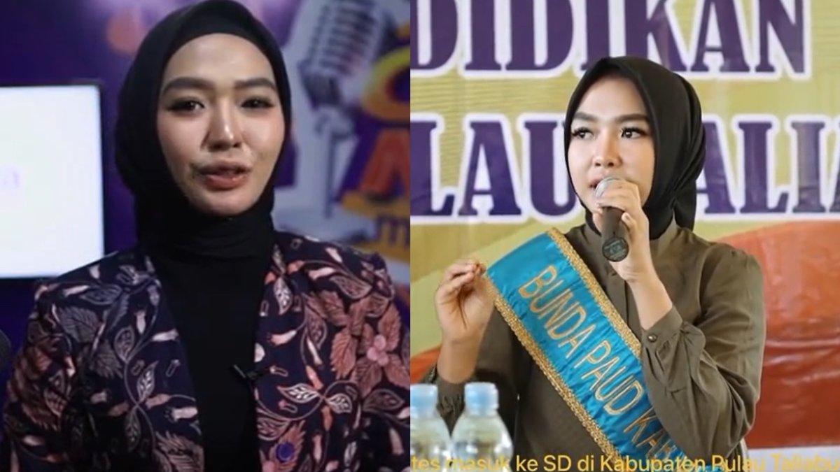 Zahra Yolanda ketika menjalani aktivitasnya sebagai istri bupati