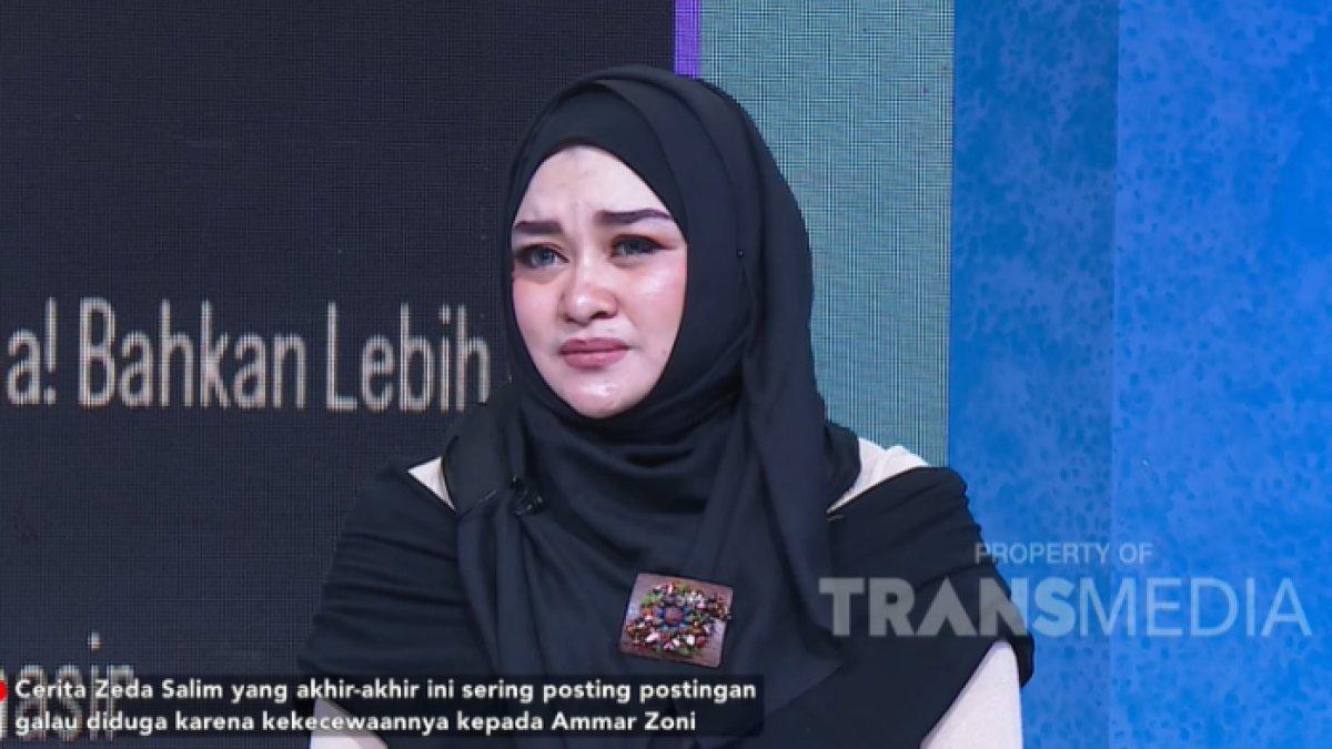 Zeda Salim mengaku kecewa dengan Ammar Zoni
