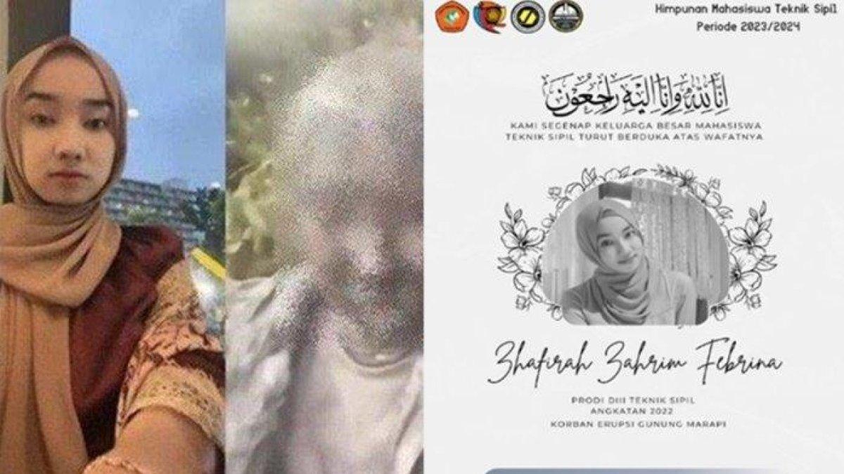 Zhafirah Zahrim Febrina Pendaki Gunung Marapi Sempat Selamat Dikabarkan Meninggal Dunia, Minggu Malam