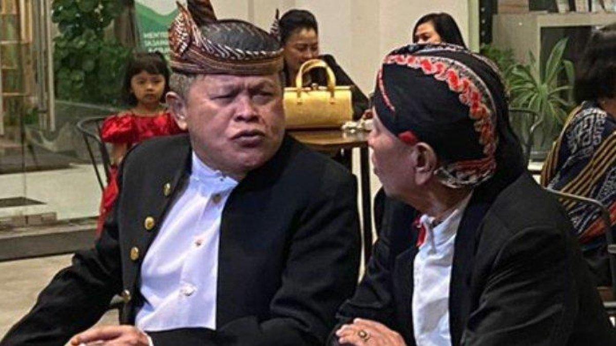 Abah Kirun menjadi saksi pernikahan Denny Caknan dan Bella Bonita.