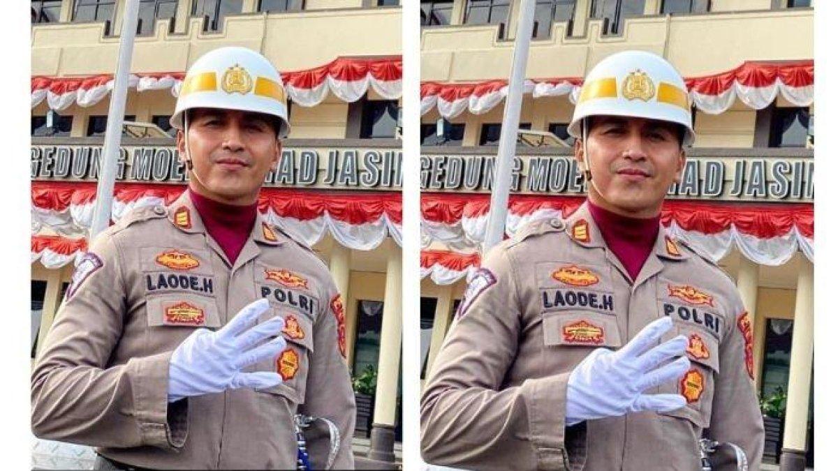 AKP Laode Habibi, yang kabarnya jadi Komandan Kompi (Danki) Paskibraka Nasional 2023 di Istana Negara, 17 Agustus 2023 mendatang.