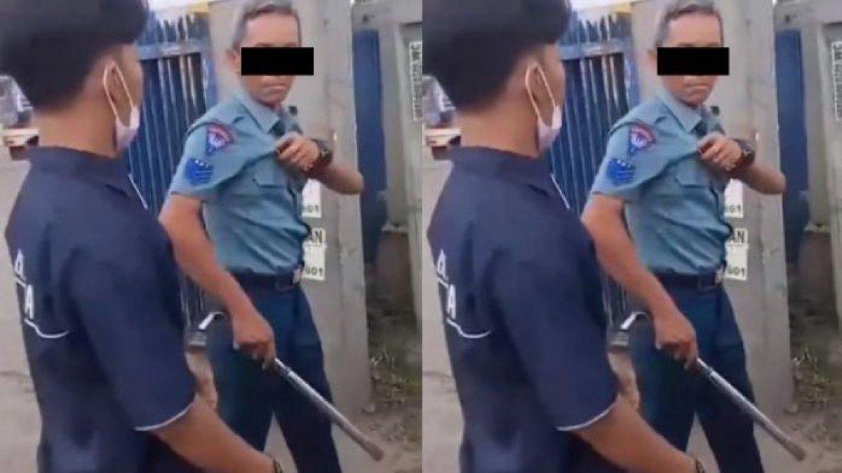 aksi arogan oknum TNI yang menghajar sopir catering di Cileungsi, Bogor