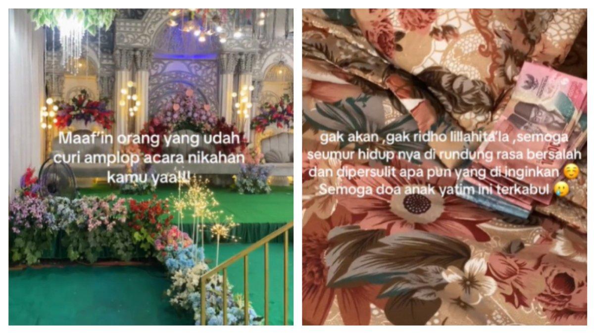 Pengantin wanita ini terkejut dengan hilangnya amplop pernikahannya yang tiba-tiba.