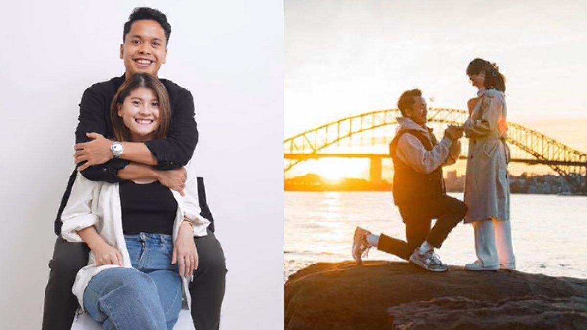 Anthony Sinisuka Ginting lamar kekasih, Mitzi Abigail