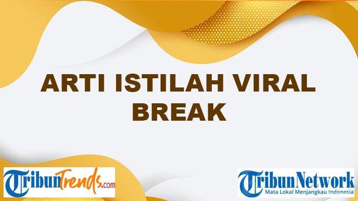 Apa Arti Break Istilah Viral di TikTok dan Twitter? Kerap Dipakai