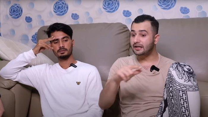 Akash Ellahi saat konten bersama Asib Ali