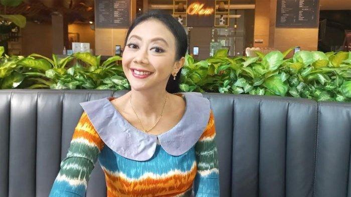 Asri Welas ketika ditemui di kawasan Kuningan, Jakarta Selatan, Rabu (11/5/2022).