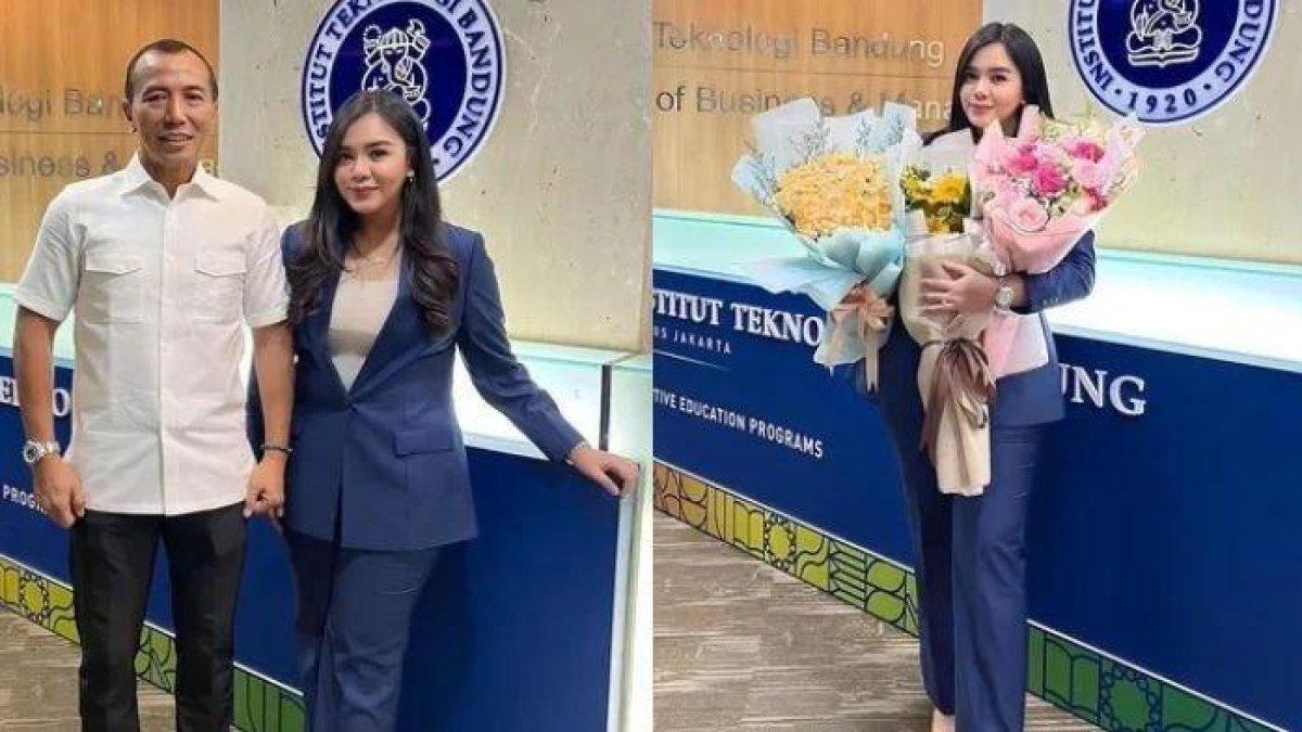 Ayah Bthari Ayeisha, H.Totok Imam Santoso (paling kiri). Sosok ayah Bthari Ayeisha sekaligus calon mertua Mayor Teddy yakni H.Totok Imam Santoso mengemban amanat sebagai Direktur Pasca Sarjana Unhan.
