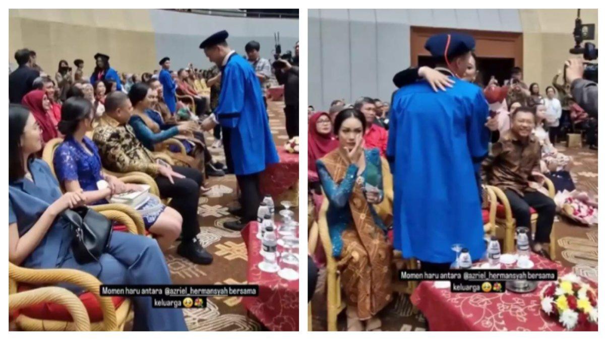 Azriel Hermansyah Wisuda Sarjana