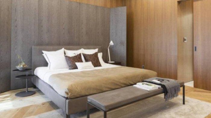 Ilustrasi kamar hotel.