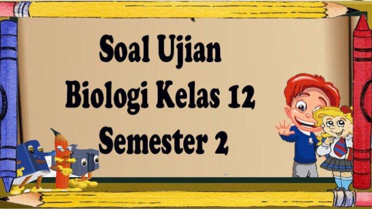 Ayo Simak 45 Kunci Jawaban Soal Ujian Akhir Semester Biologi Kelas 3 SMA Kurikulum Merdeka, Pelajari Sekarang agar Lulus dengan nilai terbaik!