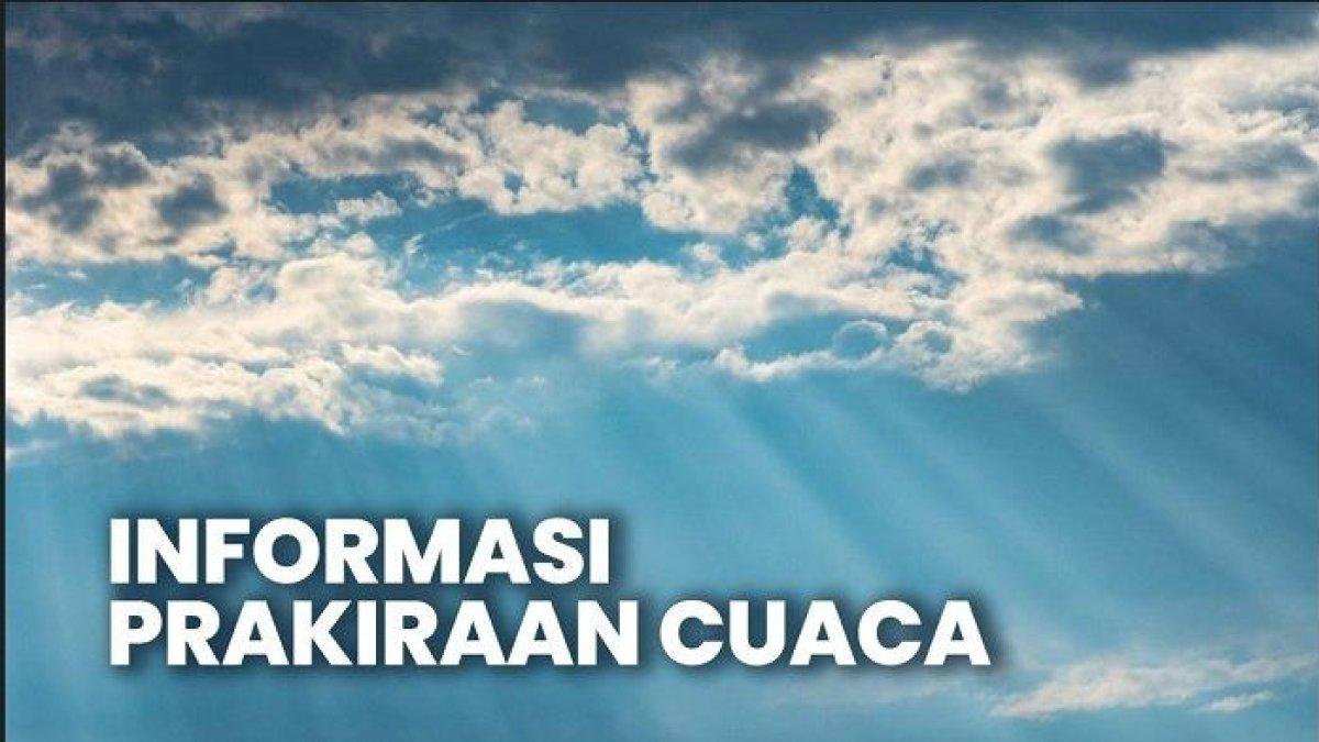 Warning BMKG, prakiraan kondisi cuaca ,Bogor Senin 8 April 2024, cerah berawan sepanjang hari, pagi hari hingga malam hari.