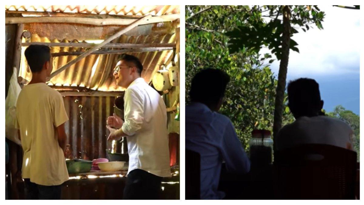 Momen Boy William berkunjung ke rumah Endi di Manado