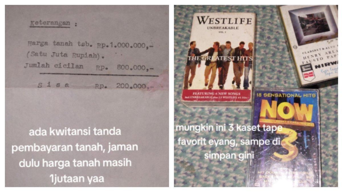 Momen cucu buka brankas eyangnya setelah 16 tahun ditinggal selama-lamanya