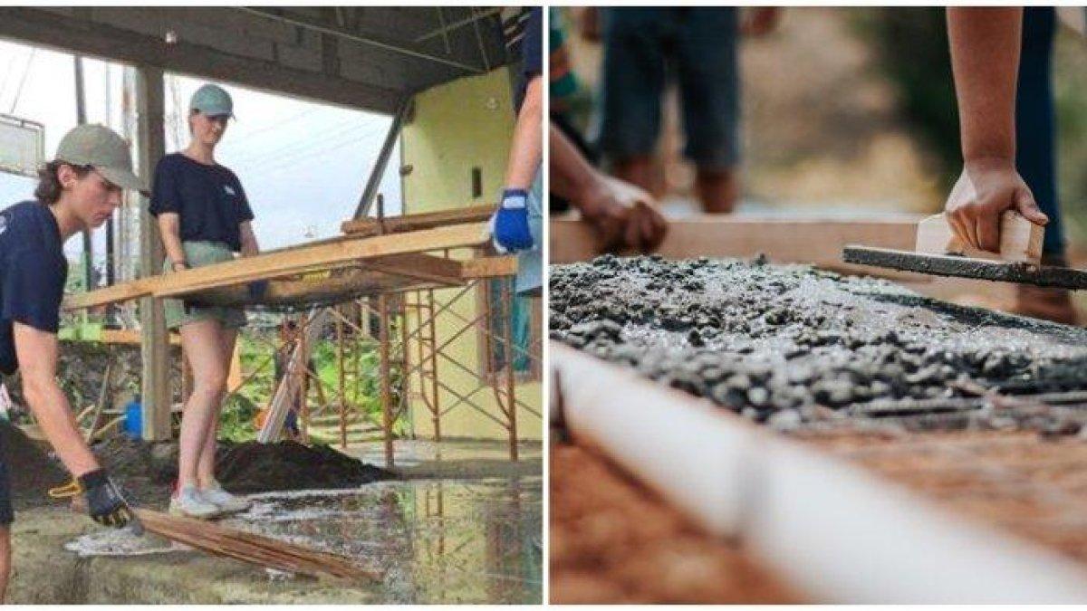 Bule dari Belgia nyemen di Banyumas, mau bantu bangun PAUD